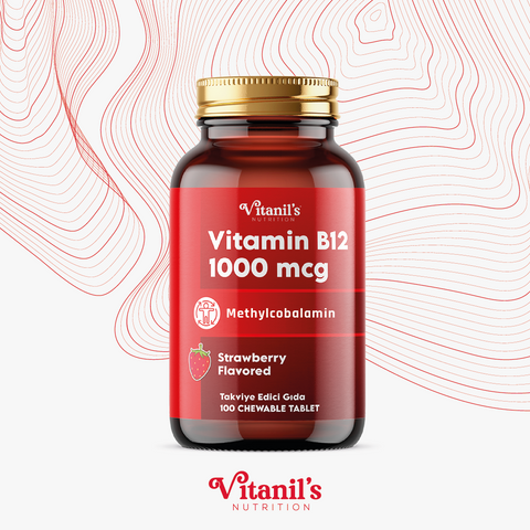 B12 Vitamini (1000 mcg)